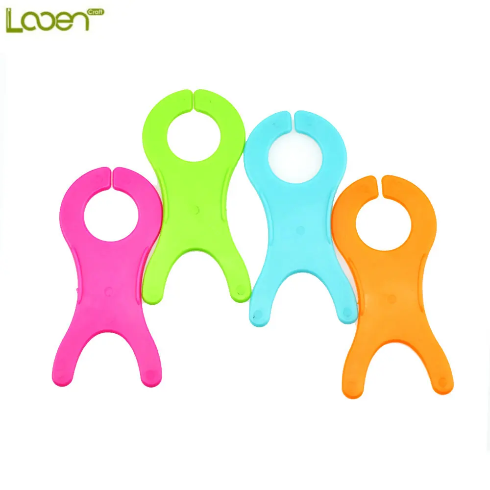 Looen бренд 4 шт./компл. резьба строка обмотки доска инструменты, DIY ручной работы Пластик лист замотки пряжи намотки пластины, Вязание инструменты