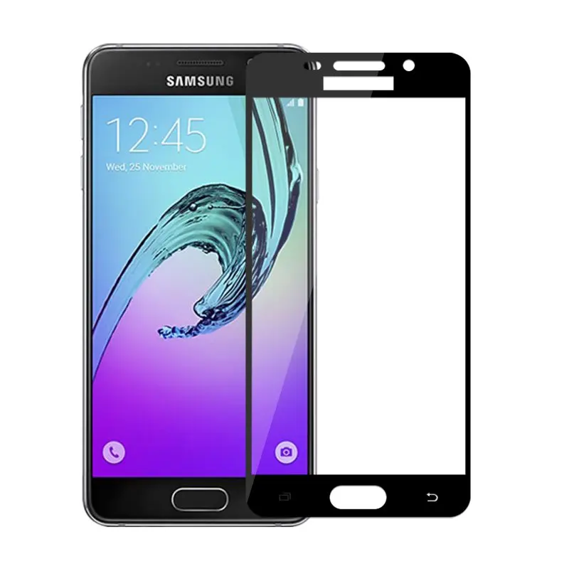 9H полное покрытие из закаленного стекла для samsung Galaxy A3 A310F, Защитная пленка для экрана для samsung A3, защитная пленка