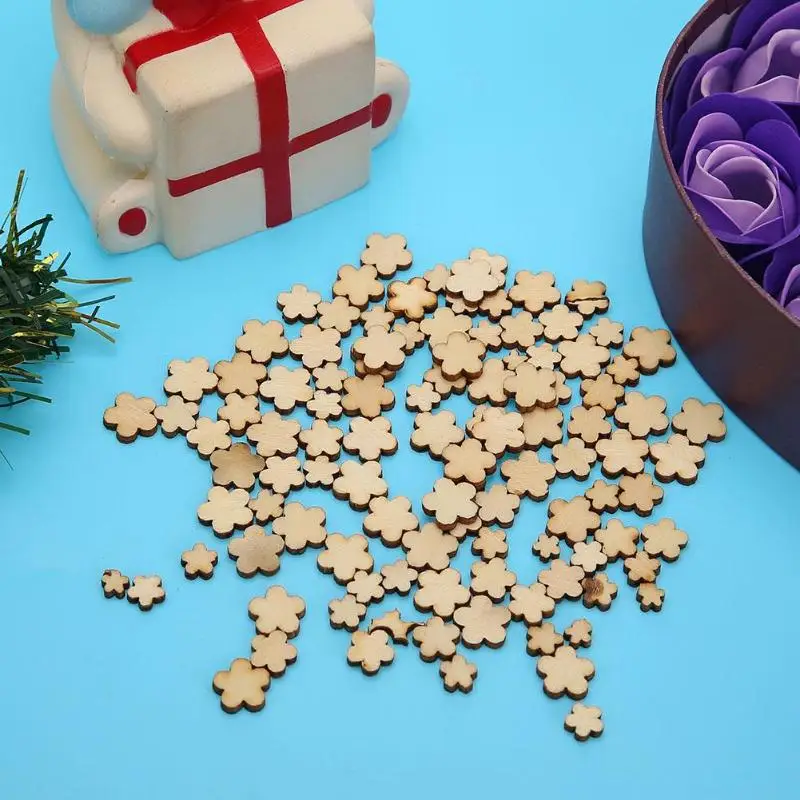 100 шт. деревянные заколки для волос цветок сливы | Дом и сад