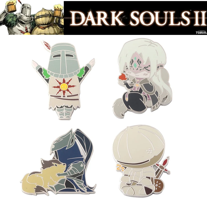 Dark Souls 3 маскарадный реквизит эмалированный значок Broochs Solaire of Astora ARTORIAS лук рыцарь