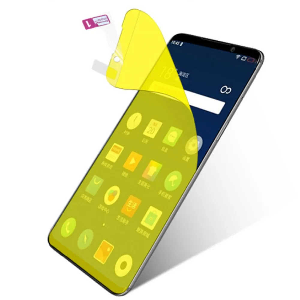 5D Защитная пленка для экрана Huawei Mate RS 8 9 10 Pro мягкая Гидрогелевая 20 20X lite 3D гелевая