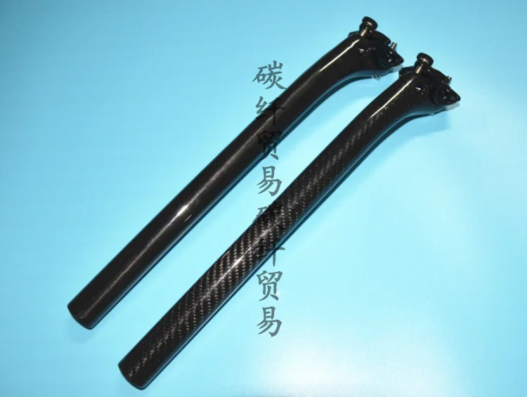 Горячая Распродажа углеродная подседельная труба для горного велосипеда/3k weave ud