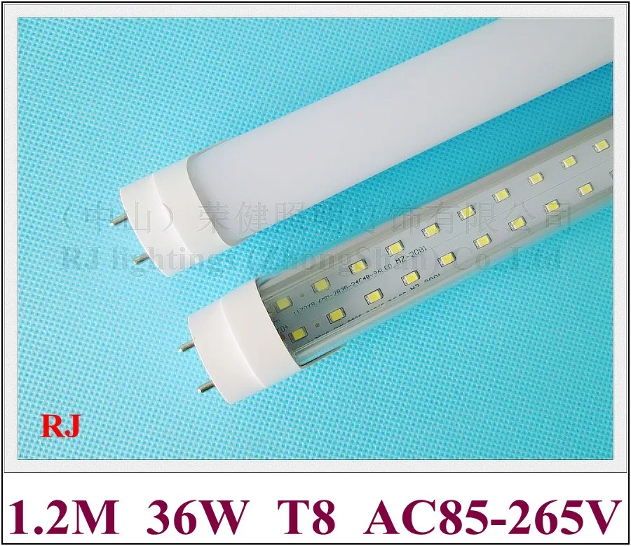 SMD 2835 G13 T8 Светодиодная трубка флуоресцентная трубчатая лампа двойной ряд стиль