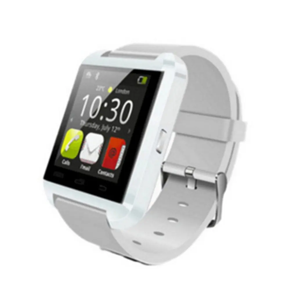 U8 Шагомер Bluetooth умные часы с экраном сердцебиения 1 44 дюймов OLED Водонепроницаемый