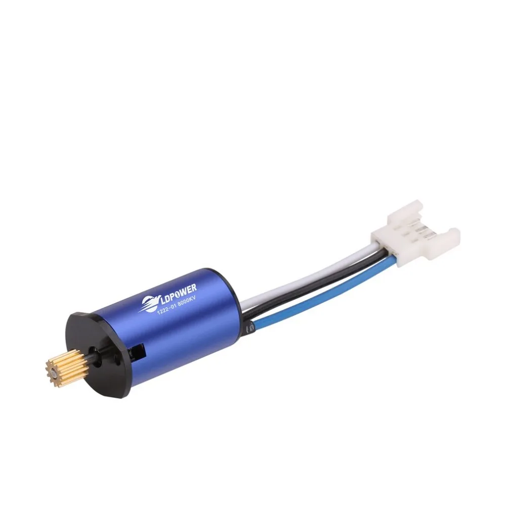 LDPOWER LD1222 01 8000KV 1 5 мм 2S Бесконтактный бесщеточный двигатель для MINI Z Мини RC
