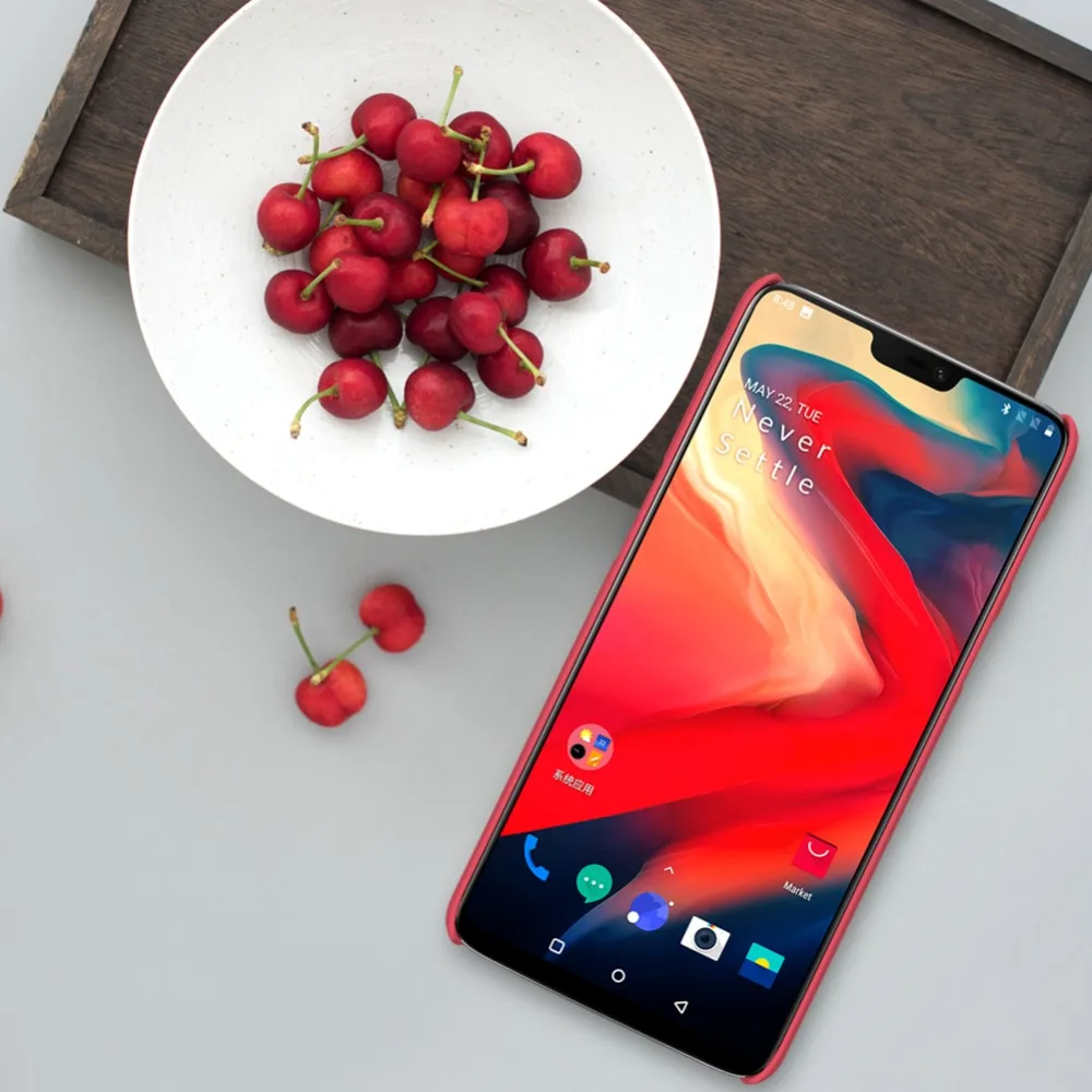 Чехол для OnePlus X 7 6 6T чехлы для айфонов 5 5T 3 3T с матовой поверхностью Nillkin Пластик жесткая задняя крышка из ПК для OnePlus X 7 Pro Чехол-1 шт.+ 7