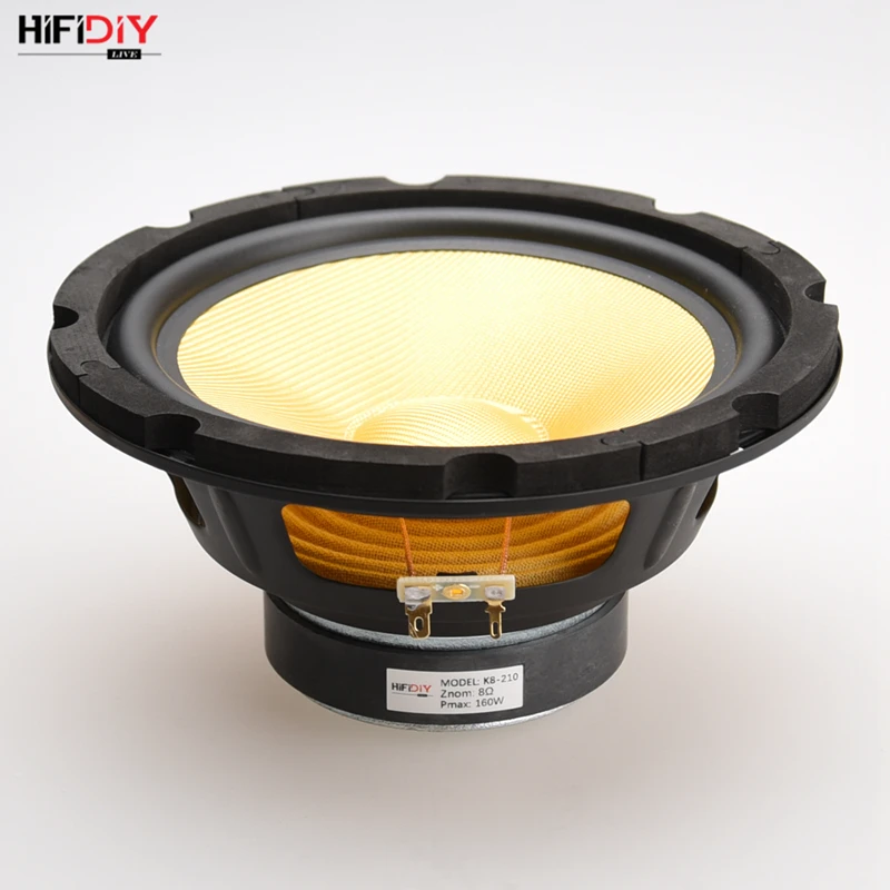Hi-Fi Динамики HIFIDIY LIVE сделай сам 8 дюймов низкочастотный динамик 4 Ом 160 Вт