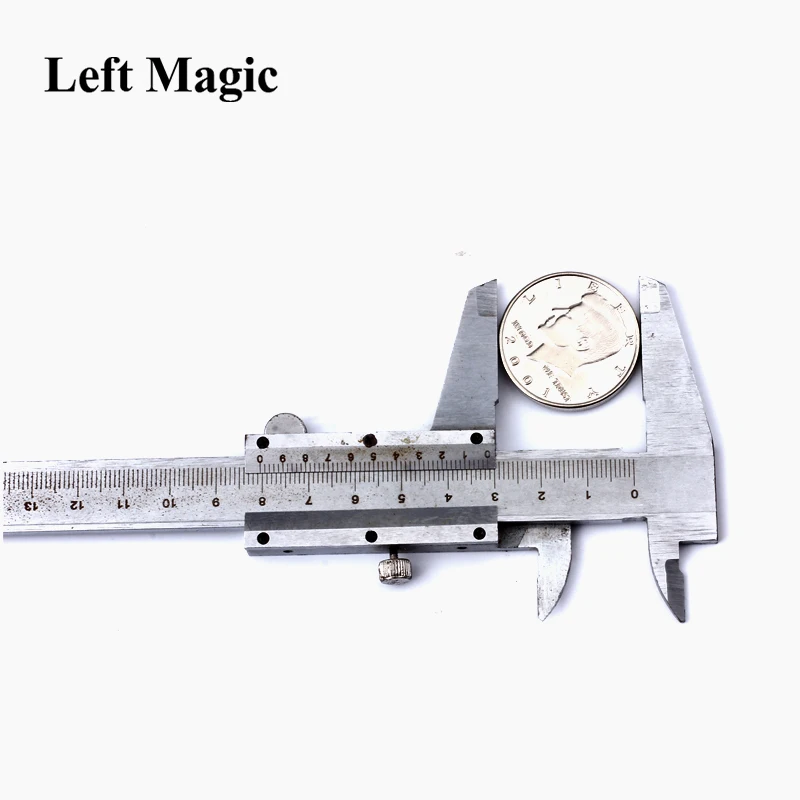 1 шт. Расширенная оболочка полдоллара (голова) фокусы появляющиеся исчезают