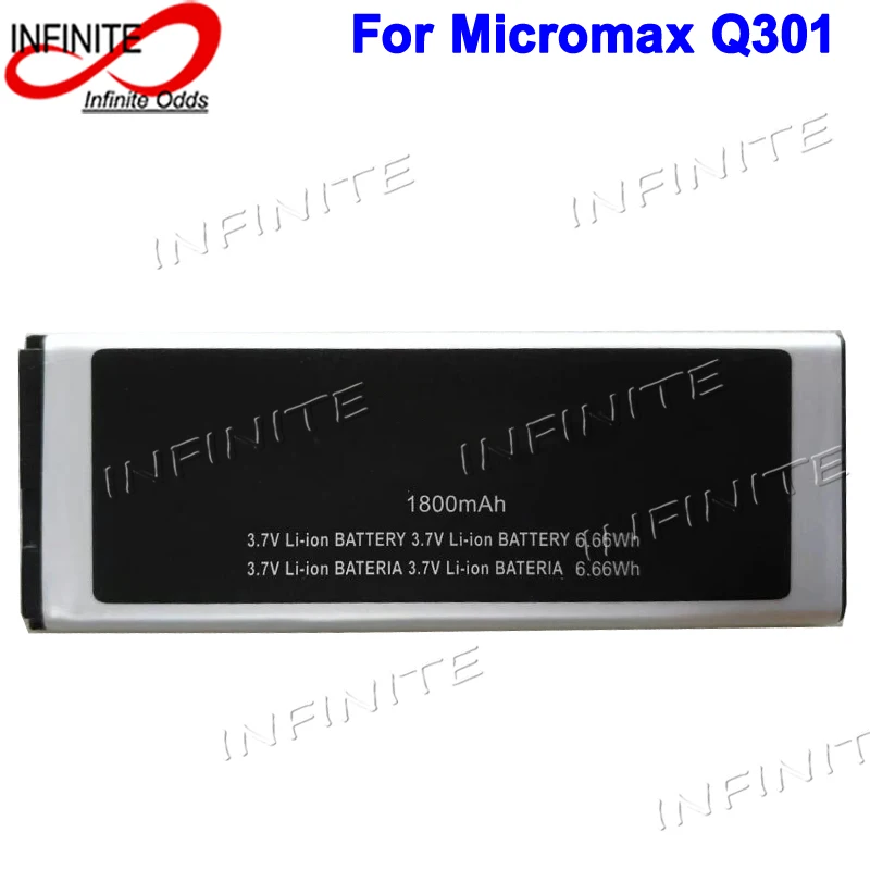 

For Micromax Q301 Battery High Quality 1800mAh Accumulator