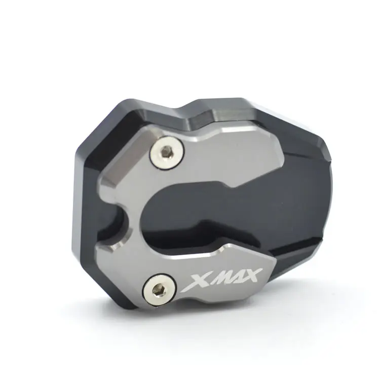 Серебристый Для Yamaha XMAX 300 X-MAX 125 250 400 аксессуары для мотоциклов CNC стояночный кронштейн расширения - Цвет: Серебристый