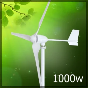 2000W ветряной генератор 48V 3 м/с низкой скорости ветра Скорость старт 3 лезвия 1550 мм