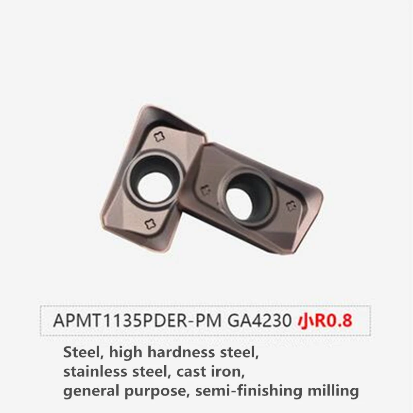 APMT1135PDER PM/PR Сталь деталей нержавеющая сталь высокая твердость чугунные
