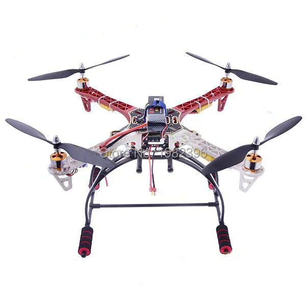 F450 FPV RC Дрон Квадрокоптер kit + APM 2 6/MWC двигатель 30A simonk ESC пропеллер шасси Multicopte|30a