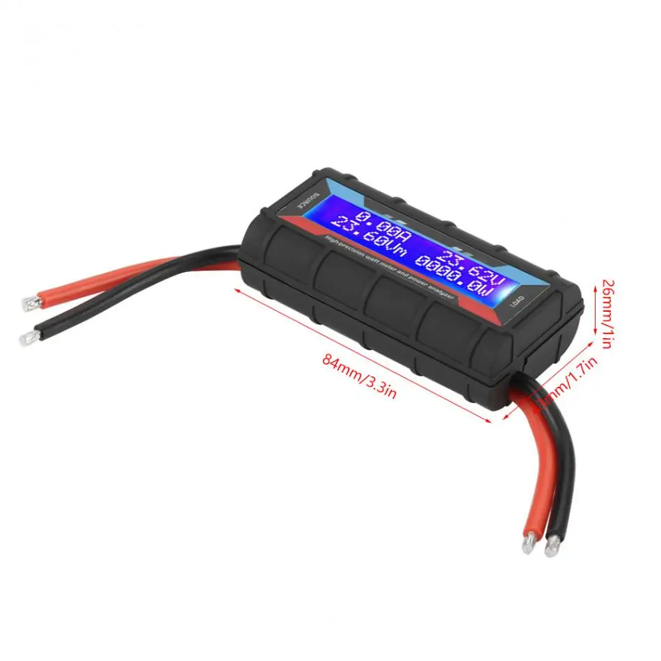 4,8 V-60 V 130A Высокая точность Ватт метр Мощность метр усилитель напряжения метр Мощность анализатор