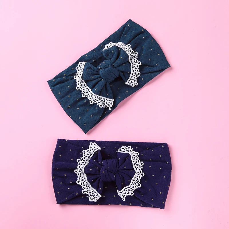 Bowknot Baby Headband Elastic Turban Hairband Bows kids Girl Headbands Hair bands for Girls Haarband accessories | Детская одежда и