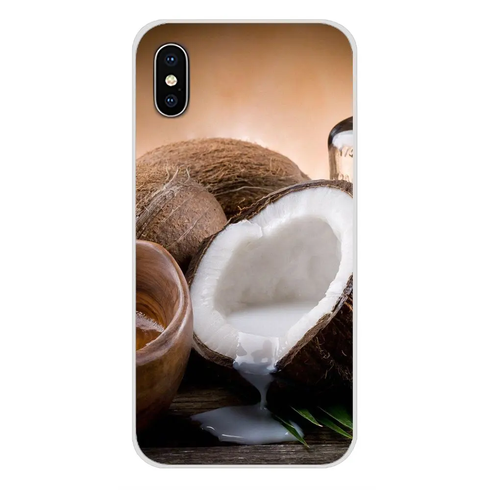 Новый модный пляжный чехол из ТПУ с фруктовым кокосом для Huawei G7 G8 P7 P8 P9 P10 P20 P30 Lite Mini