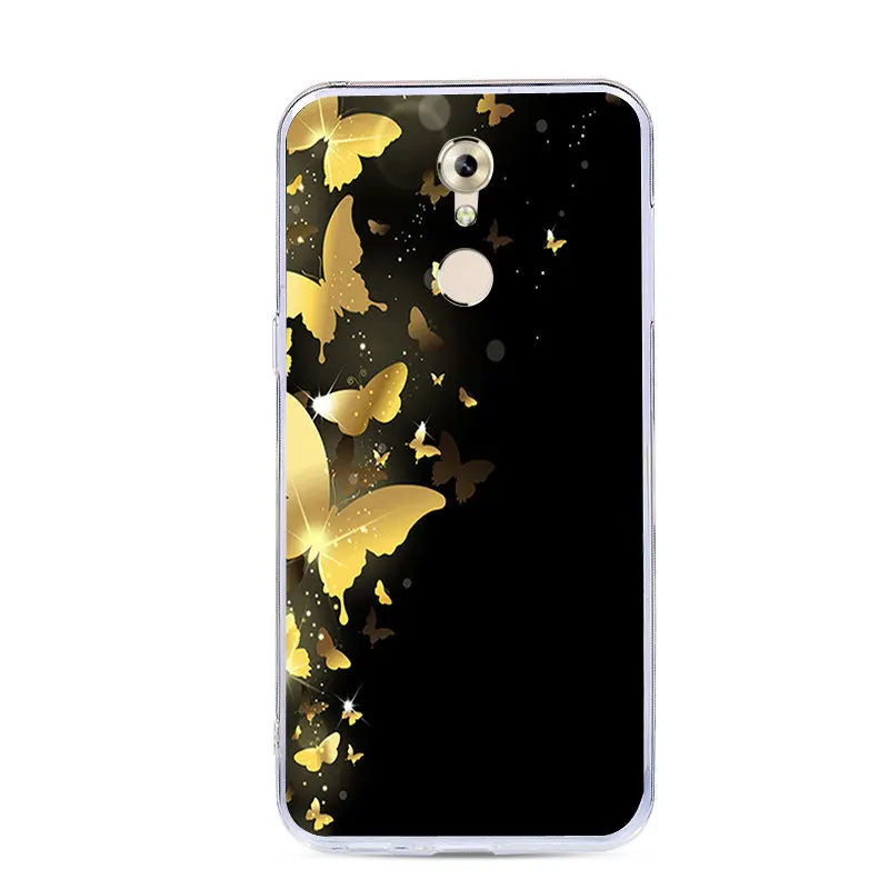 Чехол для телефона J &amp R с рисунком ZTE Axon 7 Mini мягкий силиконовый чехол из ТПУ