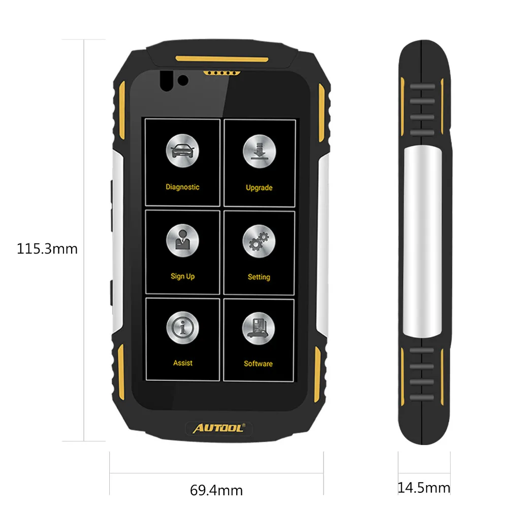 AUTOOL CS BOX Pro подушка безопасности для OBD2 сканер Bluetooth мульти Системы