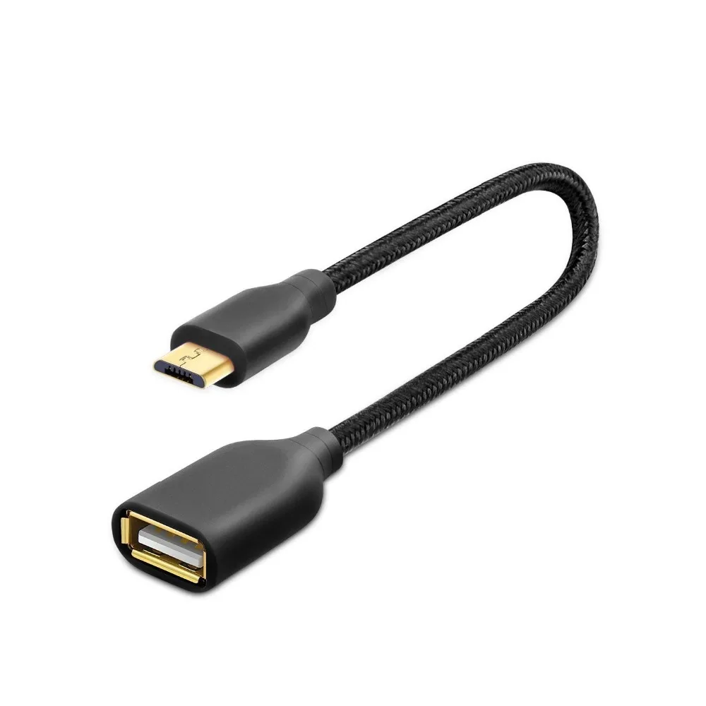 Адаптер Micro USB OTG папа-USB 2 0 адаптер конвертер для мобильных телефонов Samsung Xiaomi LG Huawei