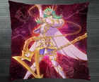 Бронзовая ткань Saint Seiya, Andromeda Shun Fanart, 40*40 см, двухсторонняя зеркальная Обложка, подарок для косплея, кроватьдиванАвтомобильный декор, Новинка