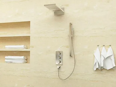 Форсунка для ванной скрытая Лейка душа с давлением ультратонкая латунная