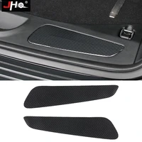 jho carbon fiber rear bumper protector guard cover stickers for jeep grand cherokee 2014 2020 2018 19 2016 2017 car accessories