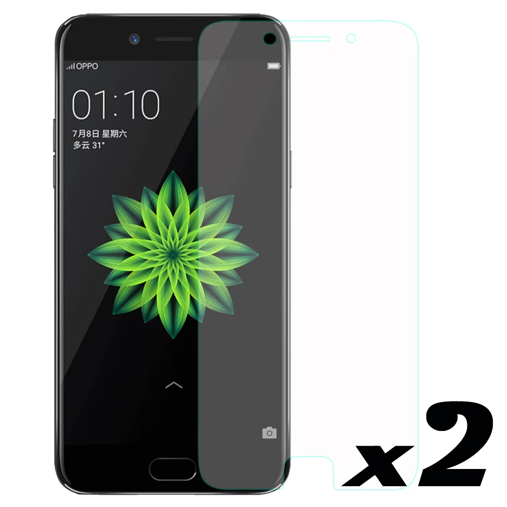 2 шт./лот закаленное стекло для защиты экрана Oppo A77 Взрывозащищенная Защита от