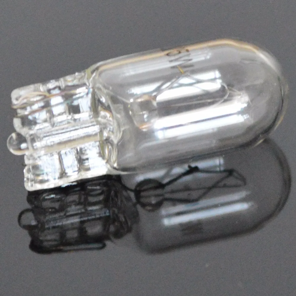 Flytop(10 шт./лот) 501 W5W ксенон T10 Стекло 12В 5 Вт W2.1x9.5d Одиночная нить несколько Цвет автомобильные лампы