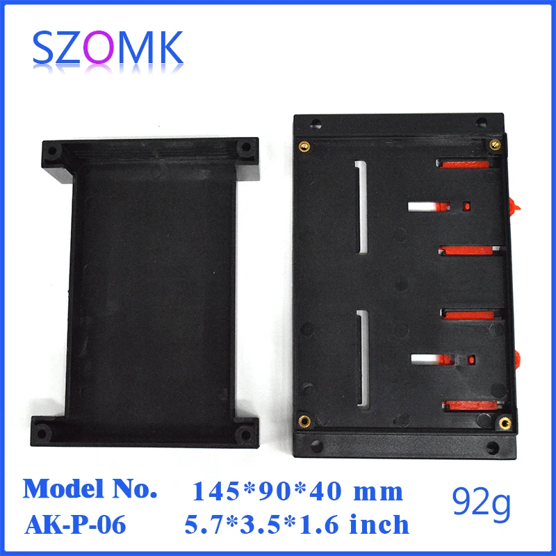 Шэньчжэнь пластиковая коробка корпус электроники din рейка (1 шт.) 145*90*40 мм