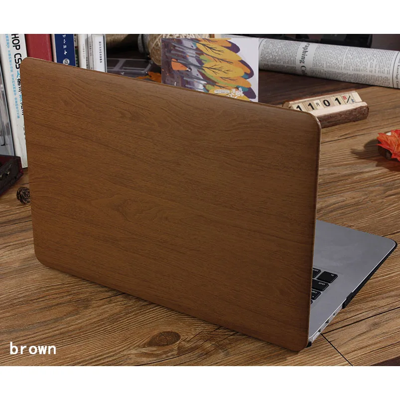 5 JUNWER деревянный из искусственной кожи чехол для Macbook Air Pro retina 13 дюймов Чехол Жесткий Чехол сумка для ноутбука для Apple Macbook Air 13,3 чехол - Цвет: 5