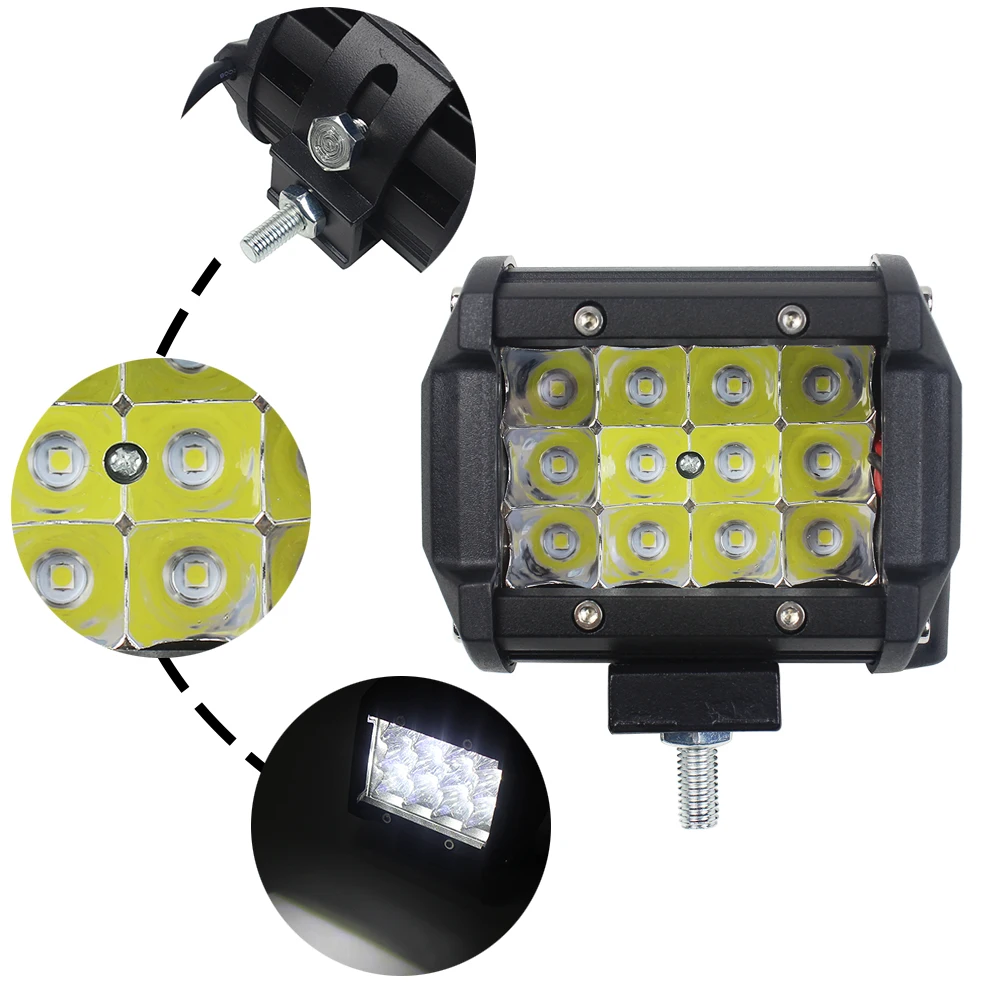 Ledbar 36 Вт " Led бар автомобильные аксессуары рабочий свет внедорожный мотоцикл фары дальнего света для грузовика авто аксессуары 4X4 внедорожный 24 в 12 В