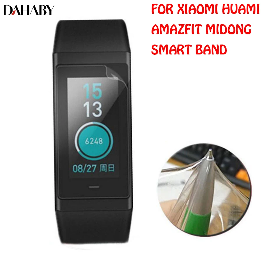 DAHABY пленка из мягкого ТПУ экран протектор для Xiaomi Huami Amazfit кор Midong Смарт Браслет