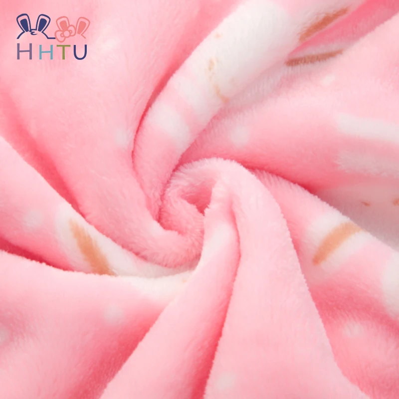 Комбинезон HHTU для новорожденных мальчиков и девочек одежда с капюшоном милый