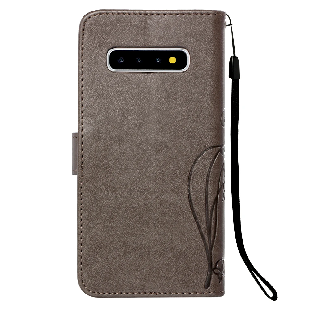 Чехол книжка для Samsung Galxy S10 чехол Кошелек из искусственной кожи S 10 SM G973F/DS G973F чехлы