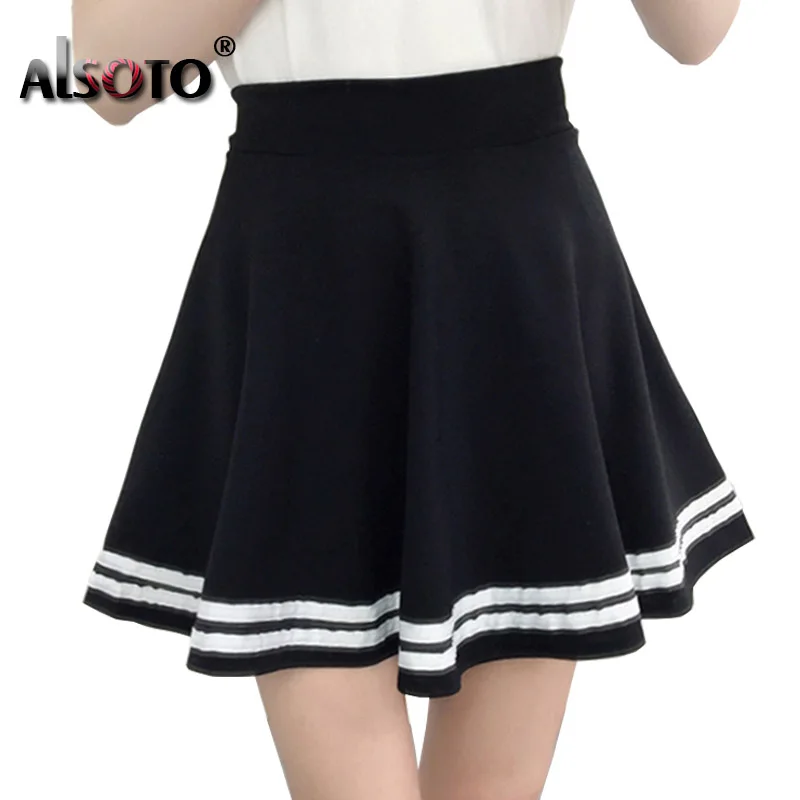 Korean New 2022 Women Skirt Autumn Winter High jupe Waisted faldas Female saia Pleated falda mujer Skirts Pleated Skirt