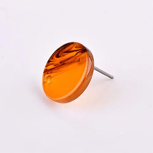 10 DIY серьги аксессуары Япония живопись тушью имитация кружева текстура акриловый материал уха вафельная посылка - Цвет: 10