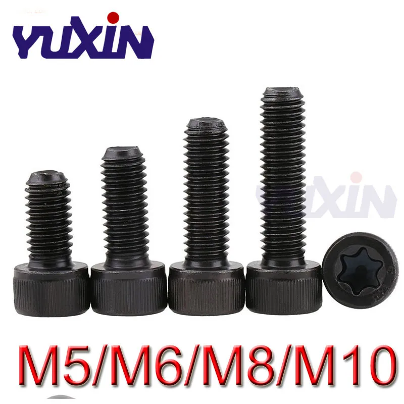 Шестигранный болт M5 M6 M8 M10 * L из углеродистой стали шестигранный с шестигранной