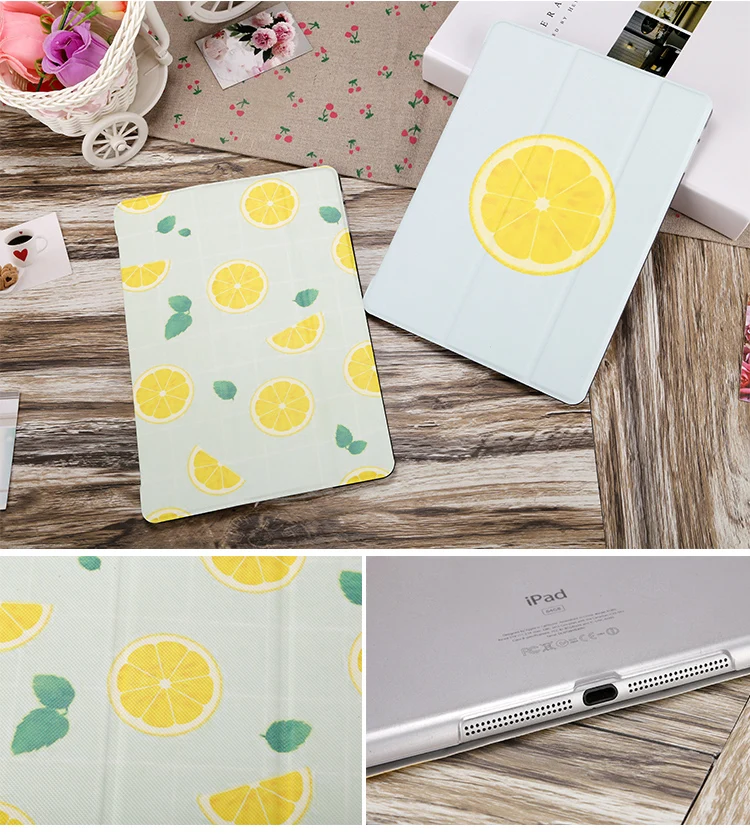 Ультра тонкий умный чехол для iPad Air 1/2, iPad, чехол-подставка для iPad 234 mini, автоматическое Пробуждение/выключение