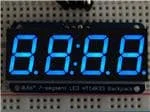 881 светодиодное освещение Инструменты для разработки 7 сегментный дисплей синий
