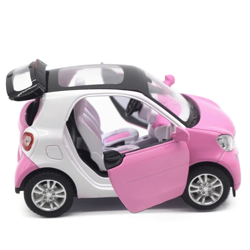 Hommate Smart 1:24 весы для двух моделей автомобилей сплава металла литья под давлением игрушка модель машины подарок автомобили игрушки для детей