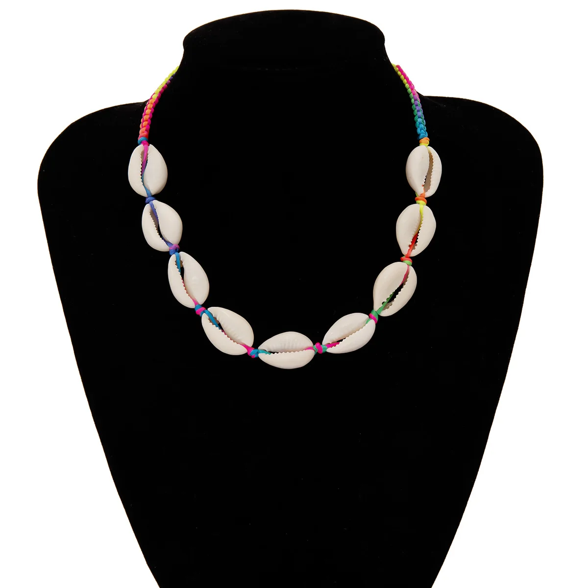 MESTILO Summer Beach Jewelry Natural Shell Charm Necklace Beige Cord Hand One Set For Women Rope Chains Gifts | Украшения и
