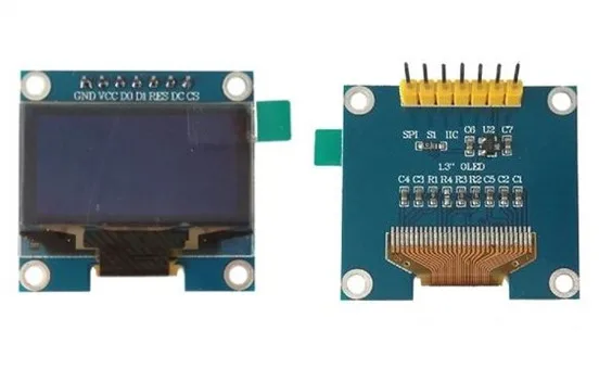 1 3 дюймовый 7PIN SPI белый OLED экран SSD1306 Драйвер IC 128*64 интерфейс IIC|white oled|oled screenssd1306 oled |