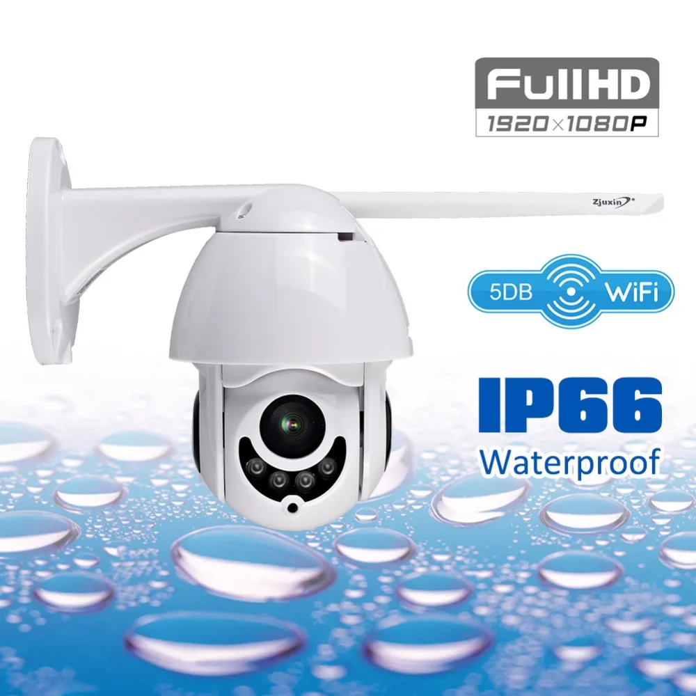 Full HD 1080P WiFi IP камера беспроводная Проводная PTZ уличная скоростная купольная CCTV камера безопасности приложение ICSee поддержка двухсторонняя аудио камера