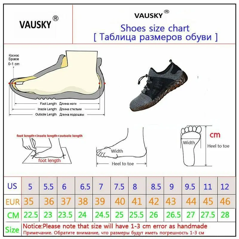 

2019 Newly Men Chic Work Shoes Breathable Puncture Proof Labor Insurance Sneakers for Summer 19ing