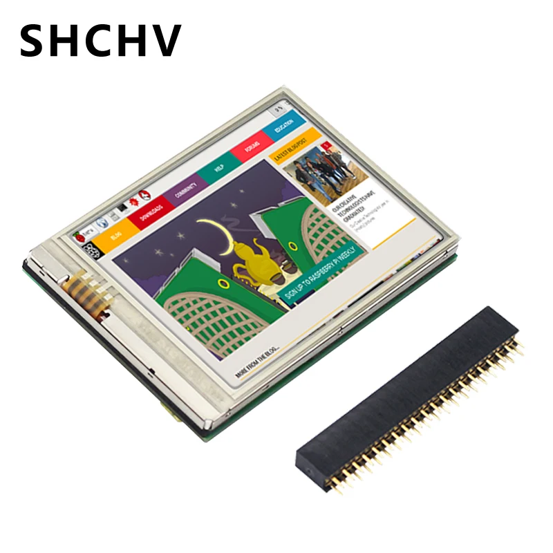 Для Raspberry Pi Zero дисплей 2,8 дюймов экран 60+ fps lcd 640*480 HD дисплей сенсорный экран для Raspberry Pi Zero W Zero V1.3