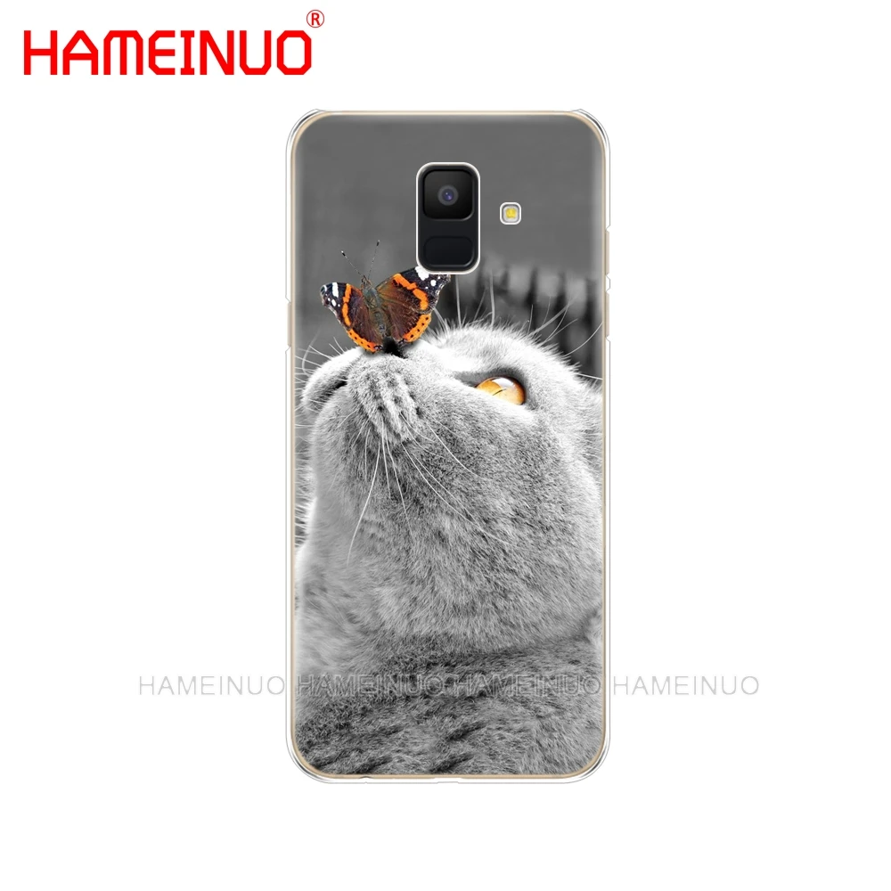 Чехол-бабочка HAMEINUO для Samsung Galaxy J4 J6 J8 A9 A7 2018 A6 A8 PLUS j7 duo | Мобильные телефоны и