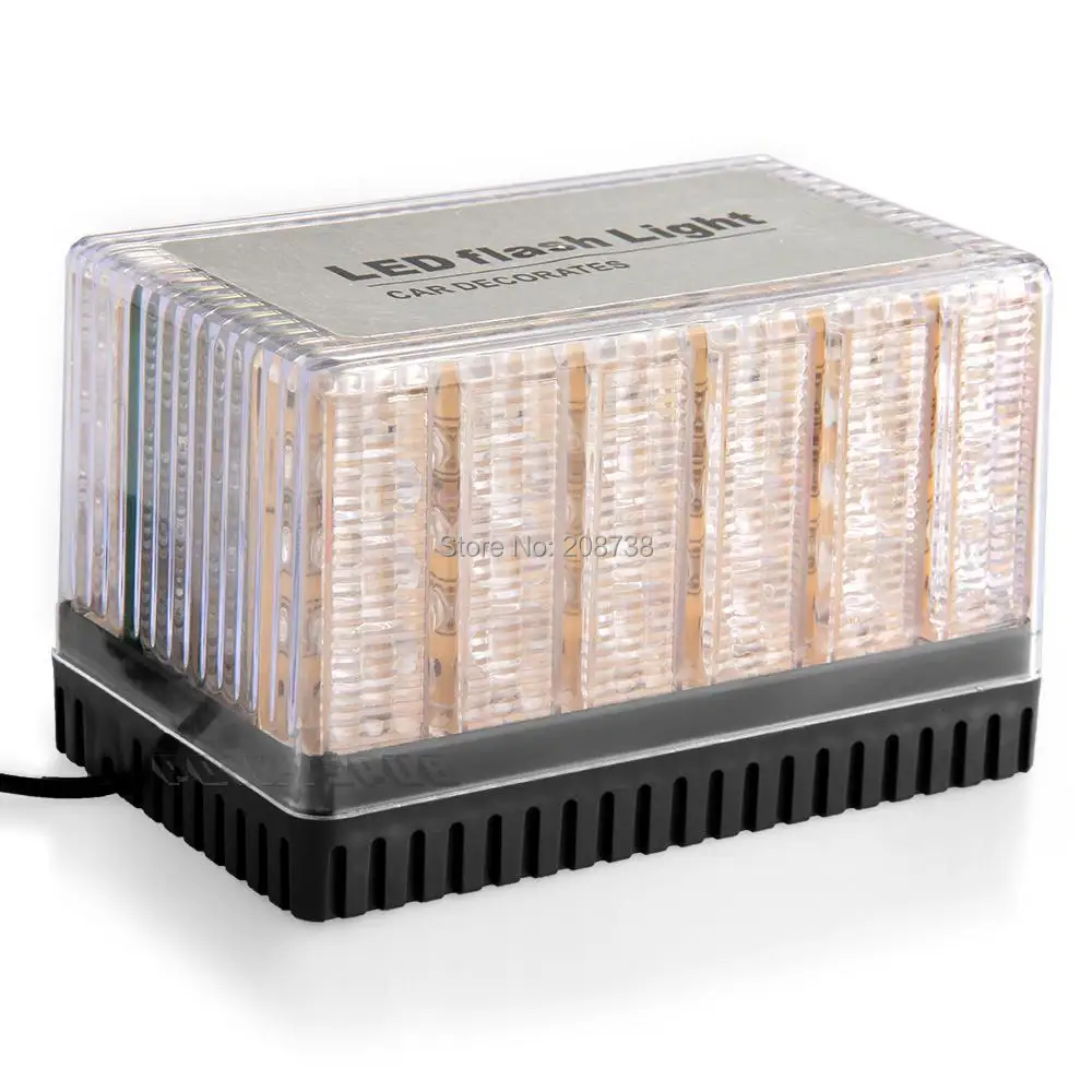 Автомобиль Грузовик 48 Светодиодный на крыше аварийного Предупреждение Strobe Flash