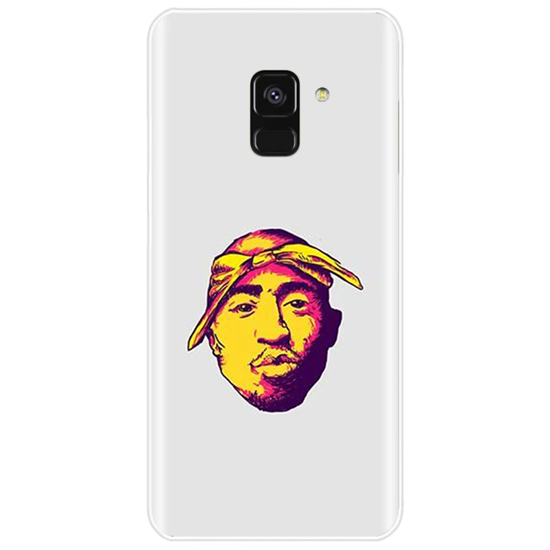 Makaveli Tupac Amaru Shakur Мягкий силиконовый чехол для телефона Samsung Galaxy A5 A7 A8 2015 2016 A3 2017 A9