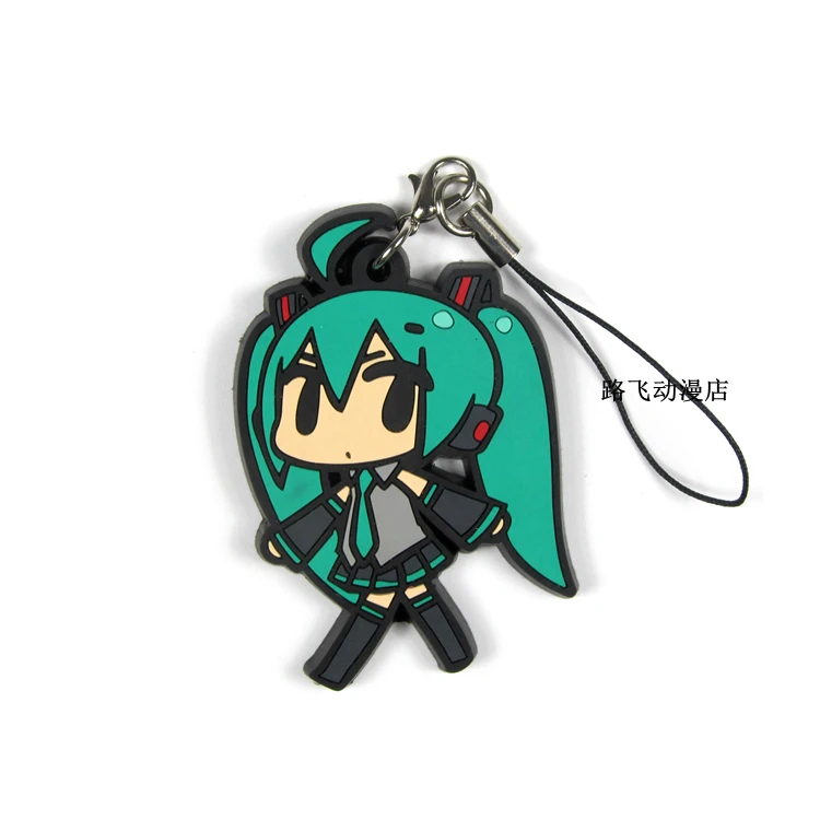 Фигурка аниме модель Luka KAITO Len Meiko резиновый брелок кулон рождественские игрушки