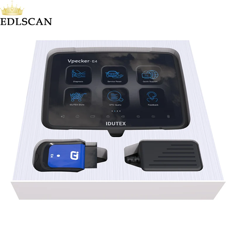 

Auto Diagnostic Tool Vpecker E4 with Android tablet for ABS Bleeding/Battery/DPF/EPB/Injector/Oil Reset